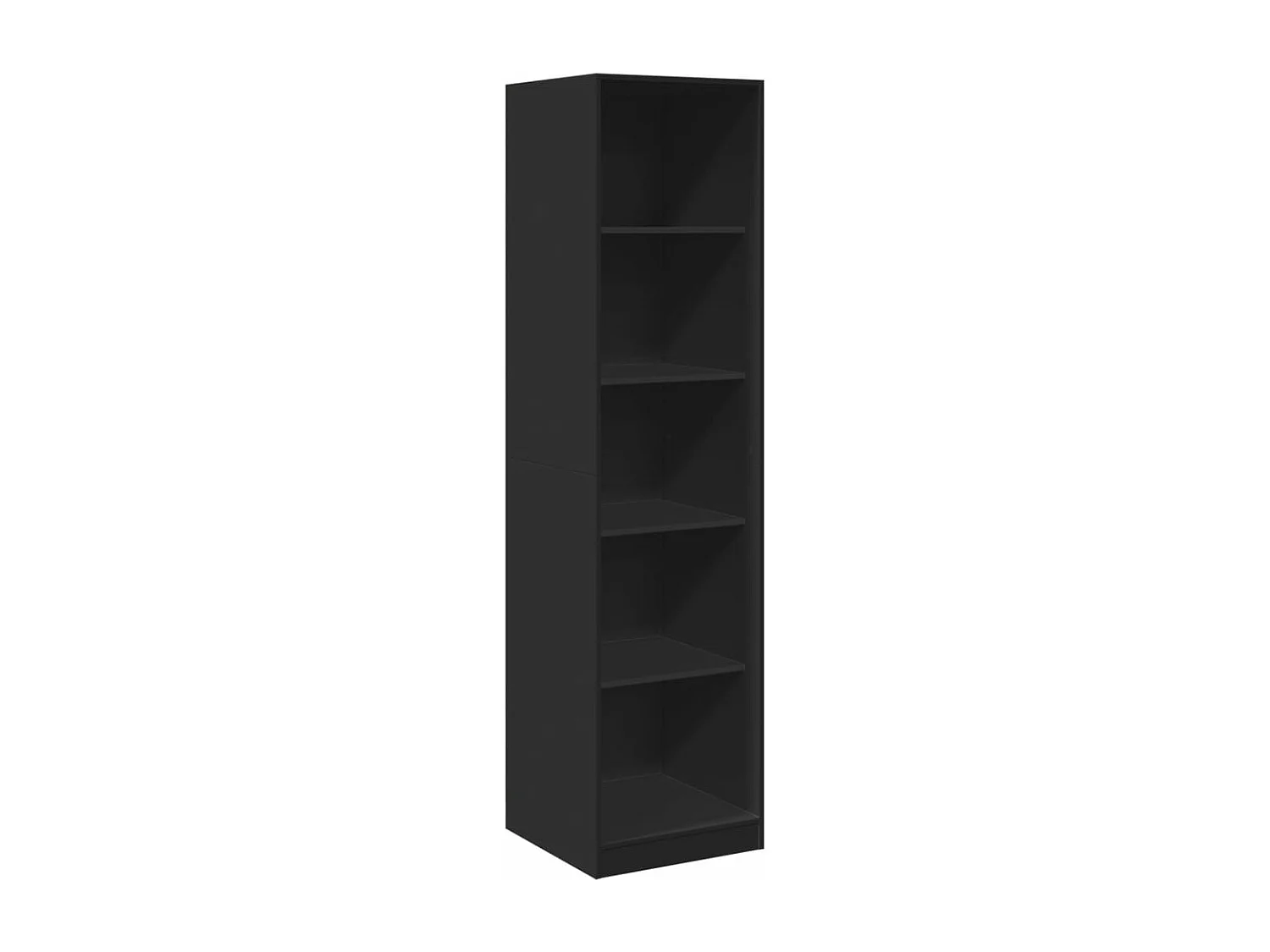 Roupeiro 50x50x200 cm contraplacado preto