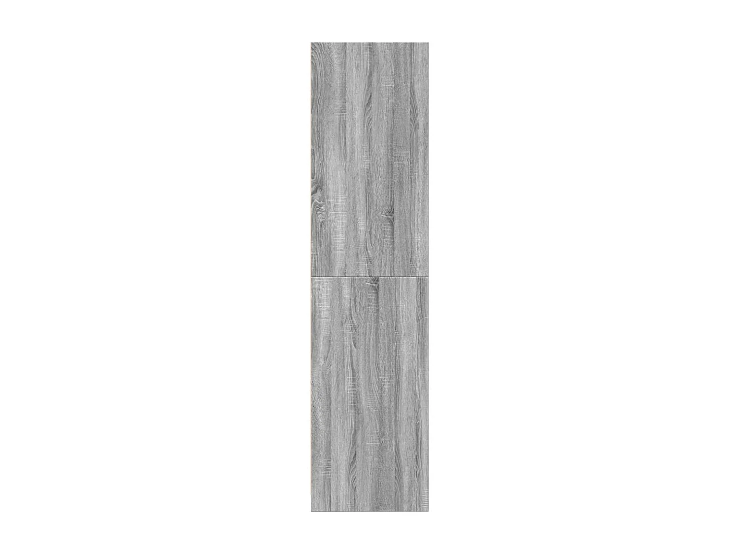 Kleiderschrank Grau Sonoma 80x50x200 cm Holzwerkstoff