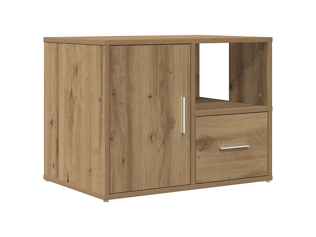 Mobile Angolare Rovere Artigianale 160x40x45 cm in Truciolato