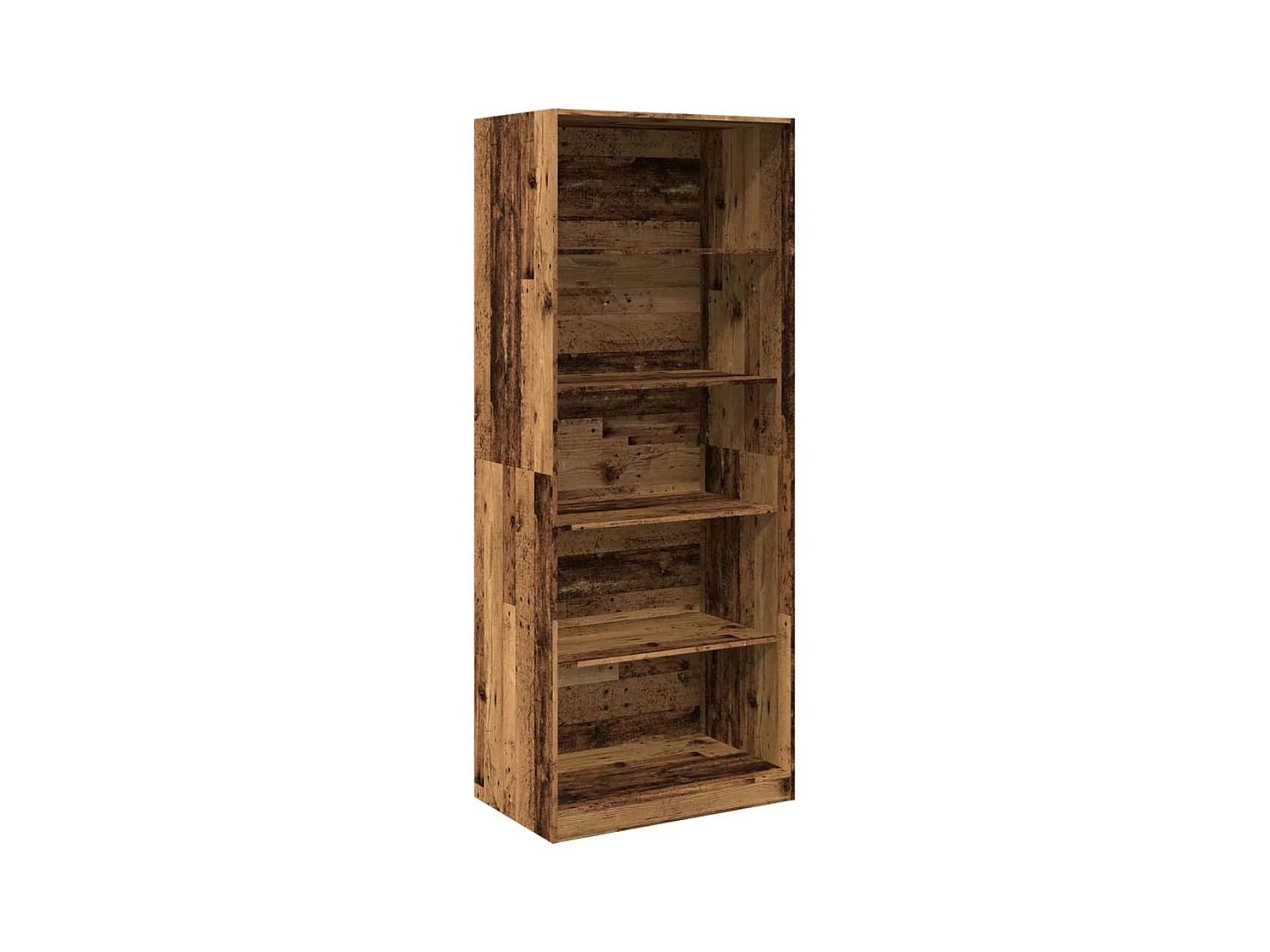 Kleiderschrank Altholz-Optik 80x50x200 cm Holzwerkstoff