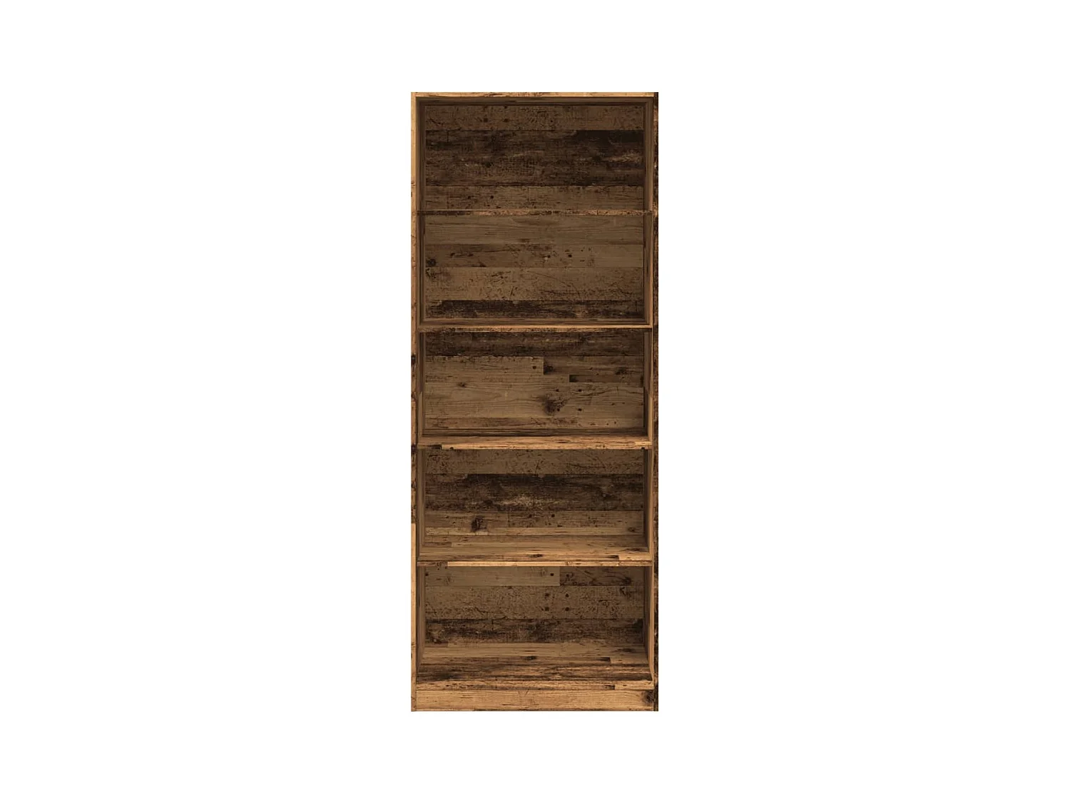 Kleiderschrank Altholz-Optik 80x50x200 cm Holzwerkstoff