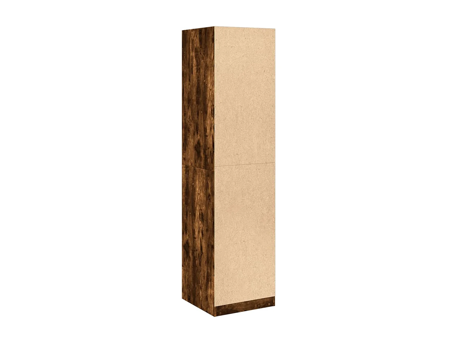 Garde-robe chêne fumé 50x50x200 cm bois d'ingénierie