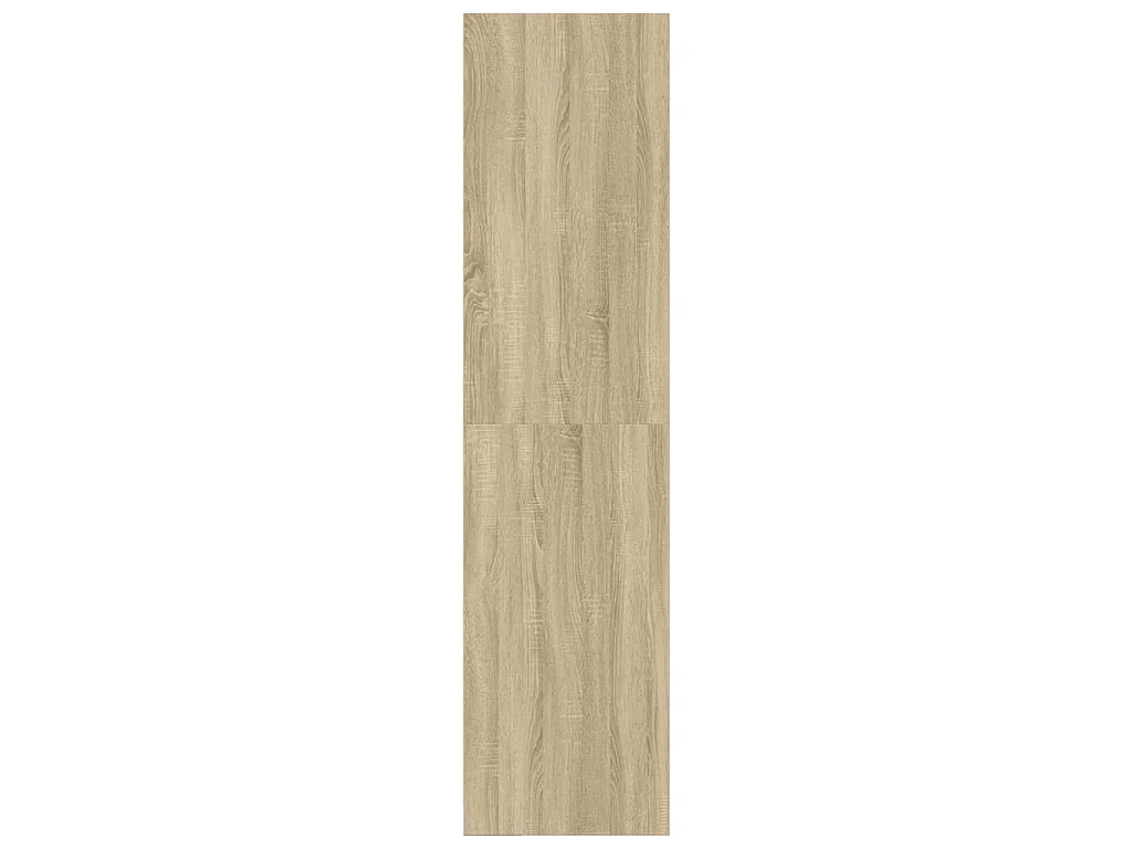 Garde-robe chêne sonoma 80x50x200 cm bois d'ingénierie