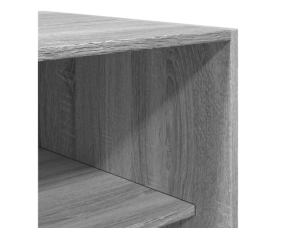 Garde-robe sonoma gris 80x50x200 cm bois d'ingénierie