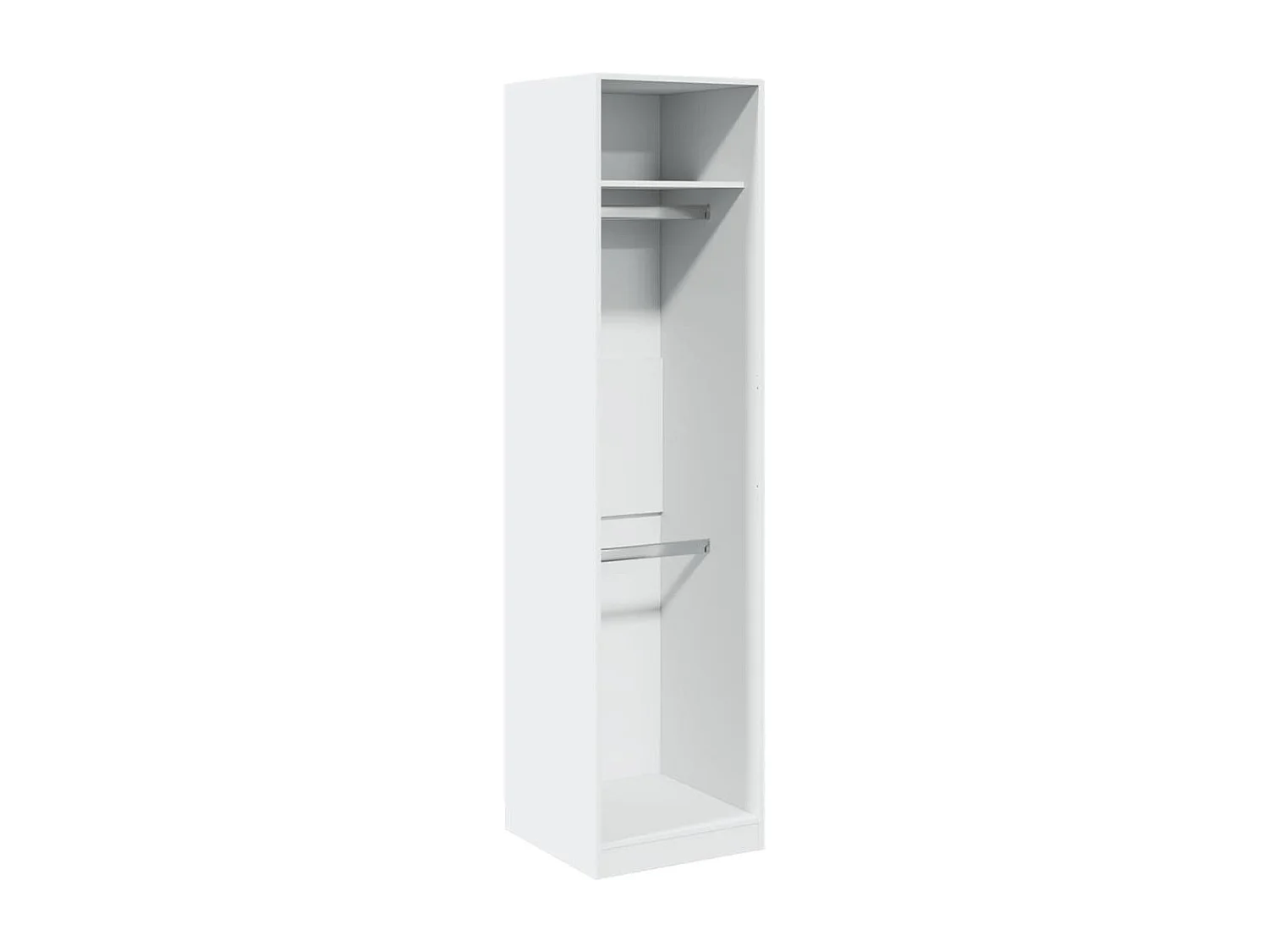 Armadio Bianco 50x50x200 cm in Legno Multistrato