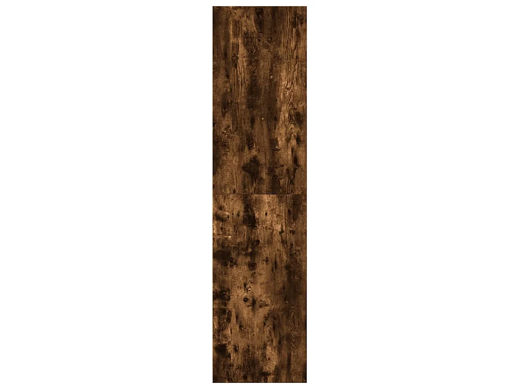 Kleiderschrank Räuchereiche 30x50x200 cm Holzwerkstoff