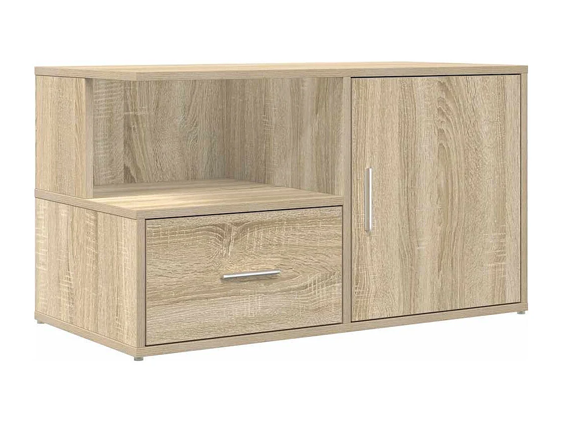 Eckregal Sonoma-Eiche 200x40x45 cm Holzwerkstoff