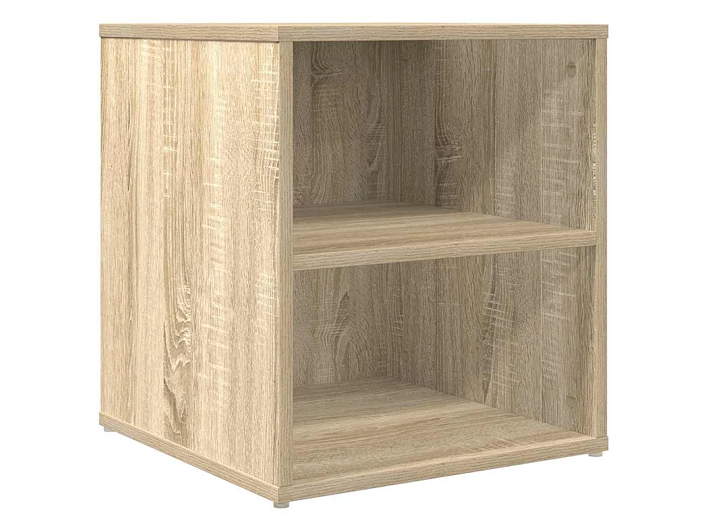 Mueble de esquina madera ingeniería roble Sonoma 200x40x45 cm