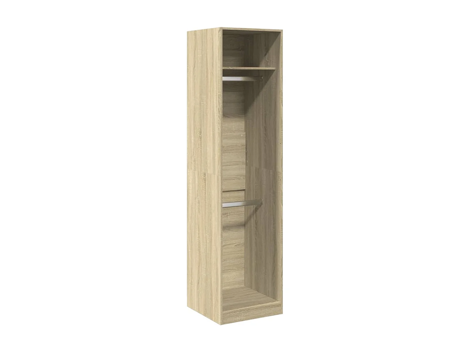 Kleiderschrank Sonoma-Eiche 50x50x200 cm Holzwerkstoff
