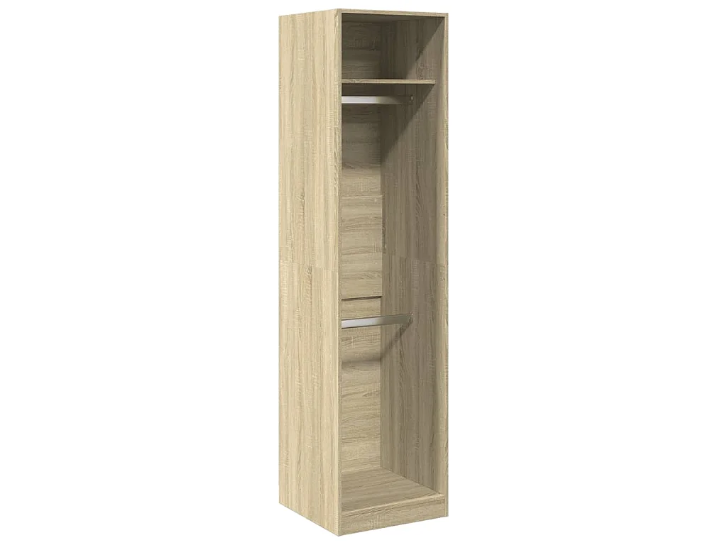 Garde-robe Chêne sonoma 50x50x200 cm Bois d'ingénierie