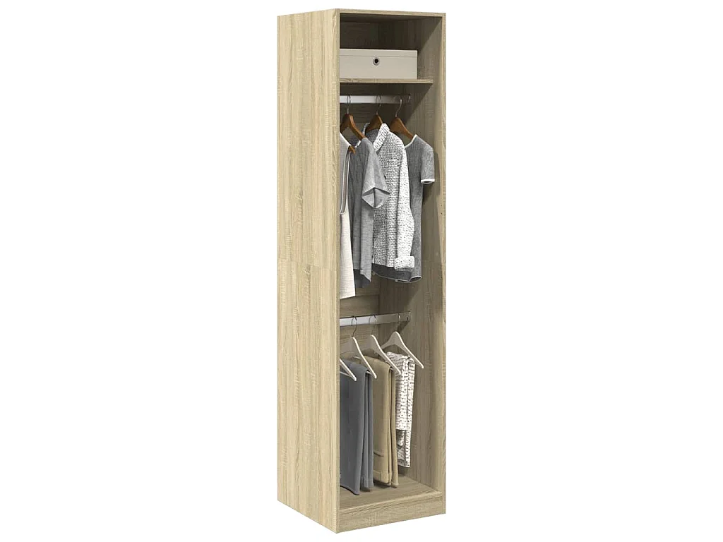 Garde-robe Chêne sonoma 50x50x200 cm Bois d'ingénierie