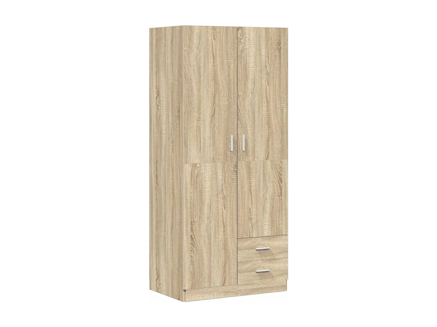 Garde-robe Chêne sonoma 80x52x180 cm Aggloméré