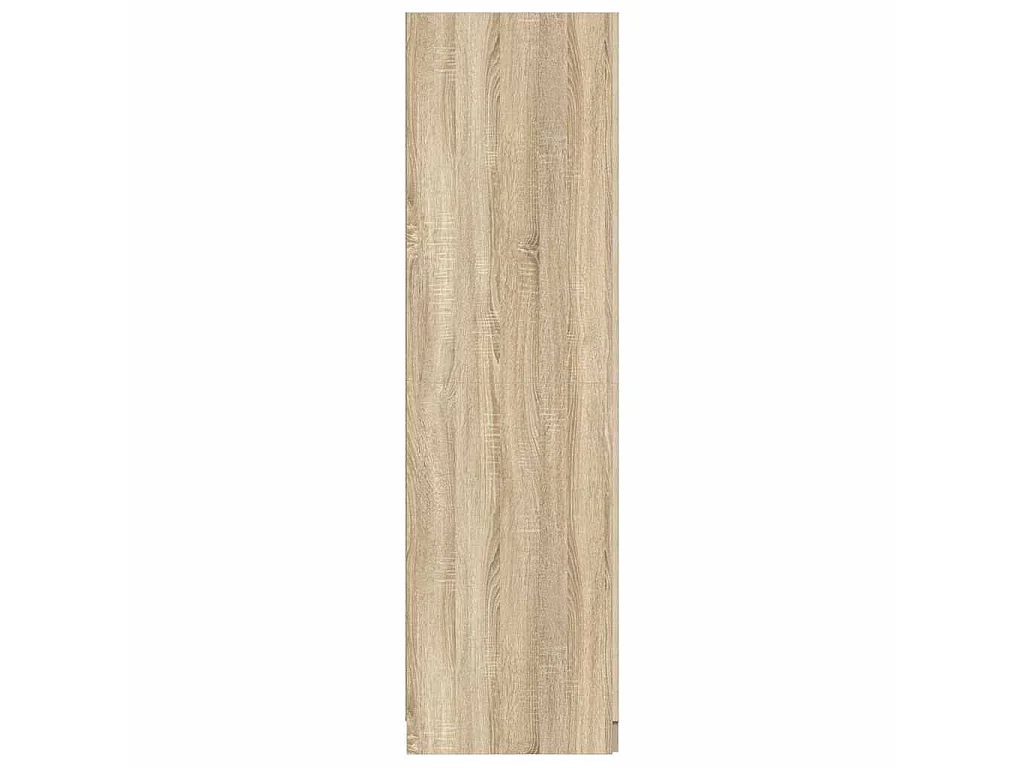Kledingkast 80x52x180 cm bewerkt hout sonoma eikenkleurig
