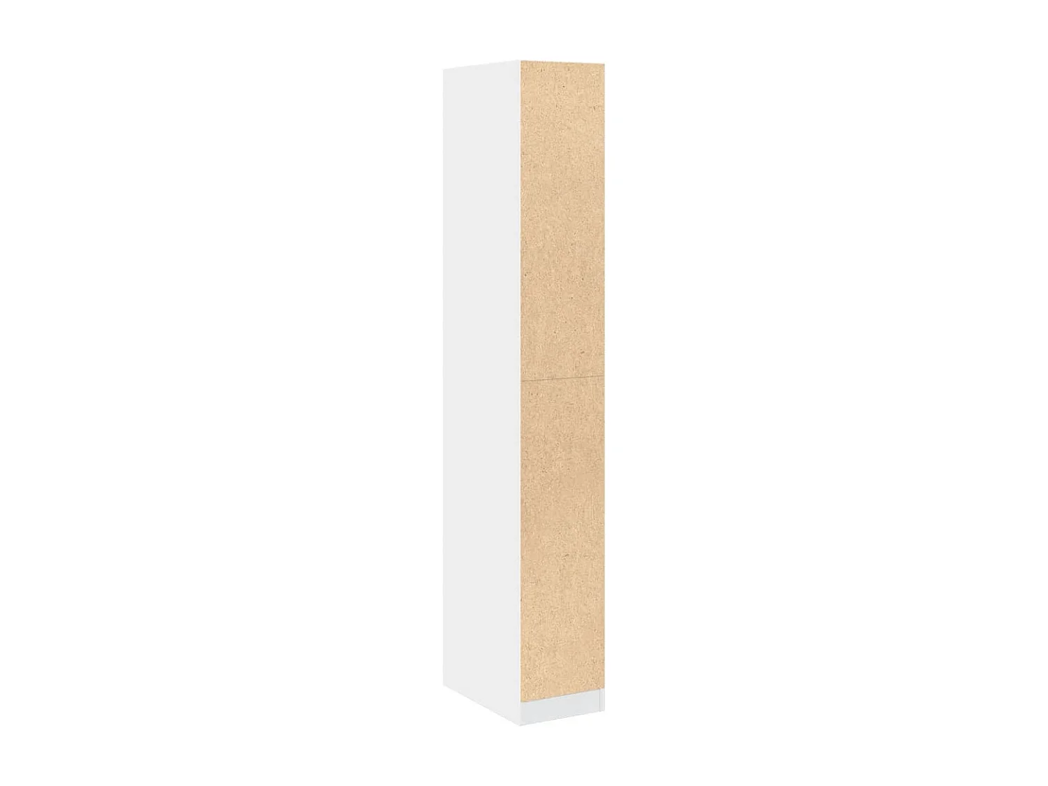 Armadio Bianco 30x50x200 cm in Legno Multistrato