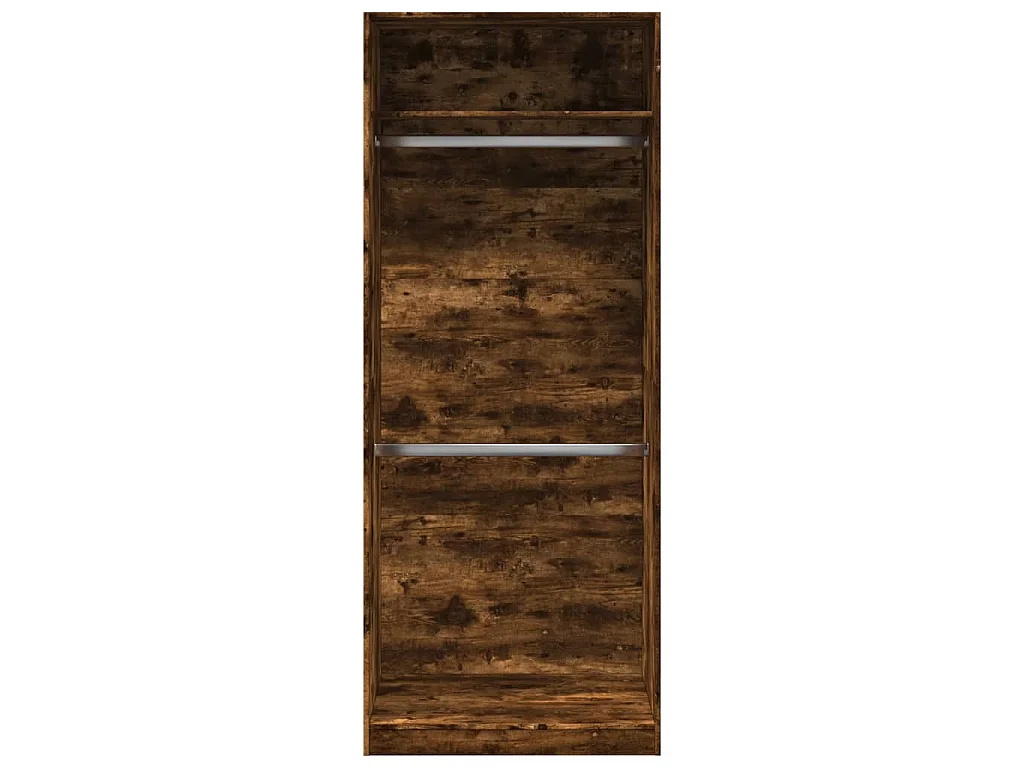 Garde-robe chêne fumé 80x50x200 cm bois d'ingénierie