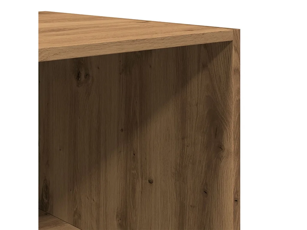 Roupeiro 80x50x200 cm derivados de madeira carvalho artisiano