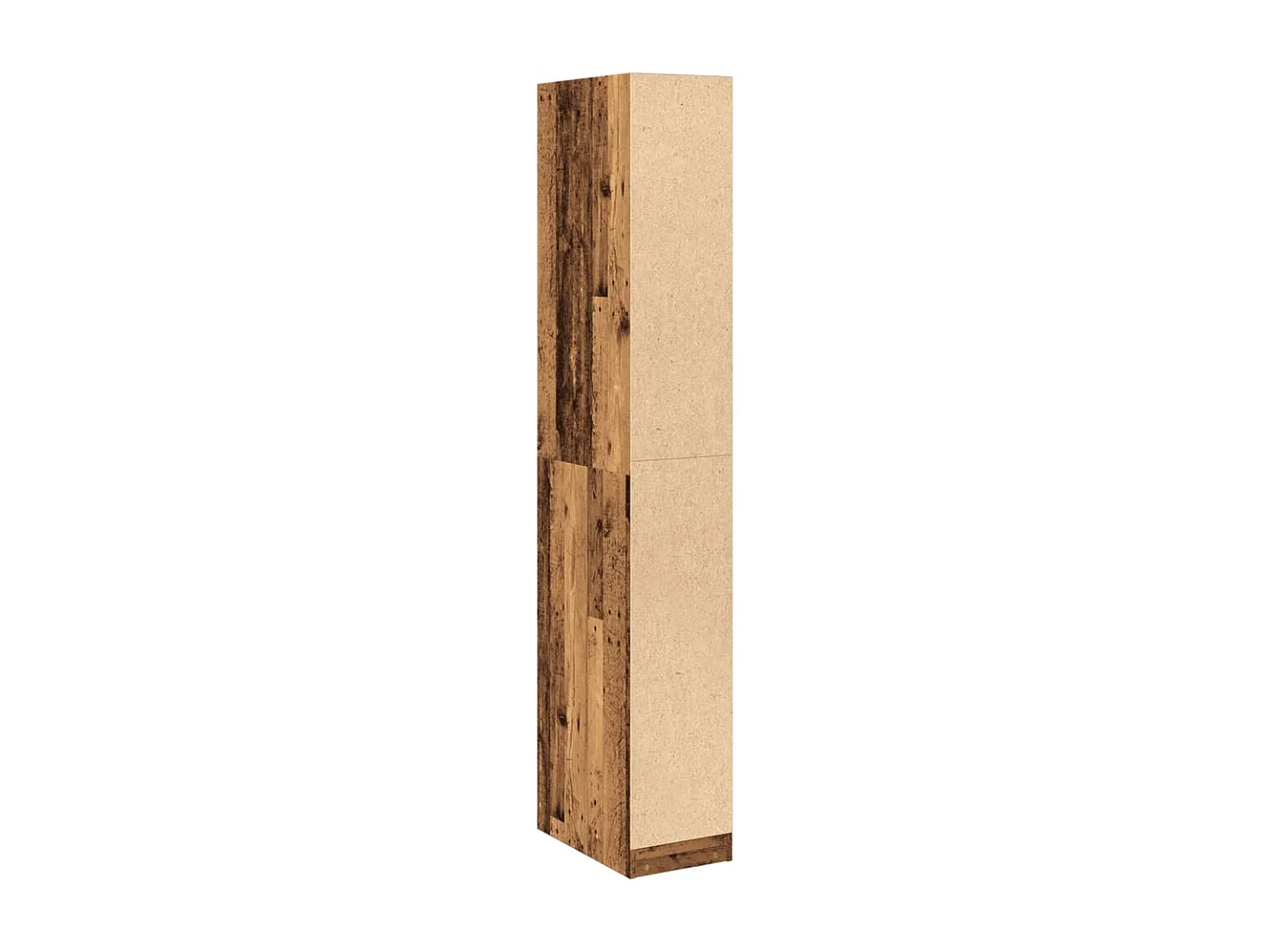 Kleiderschrank Altholz-Optik 30x50x200 cm Holzwerkstoff