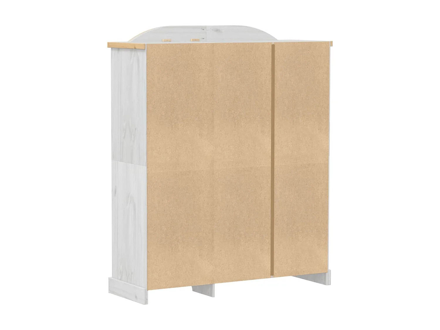 Roupeiro Corona 151,5x52x186 cm madeira de pinho maciça