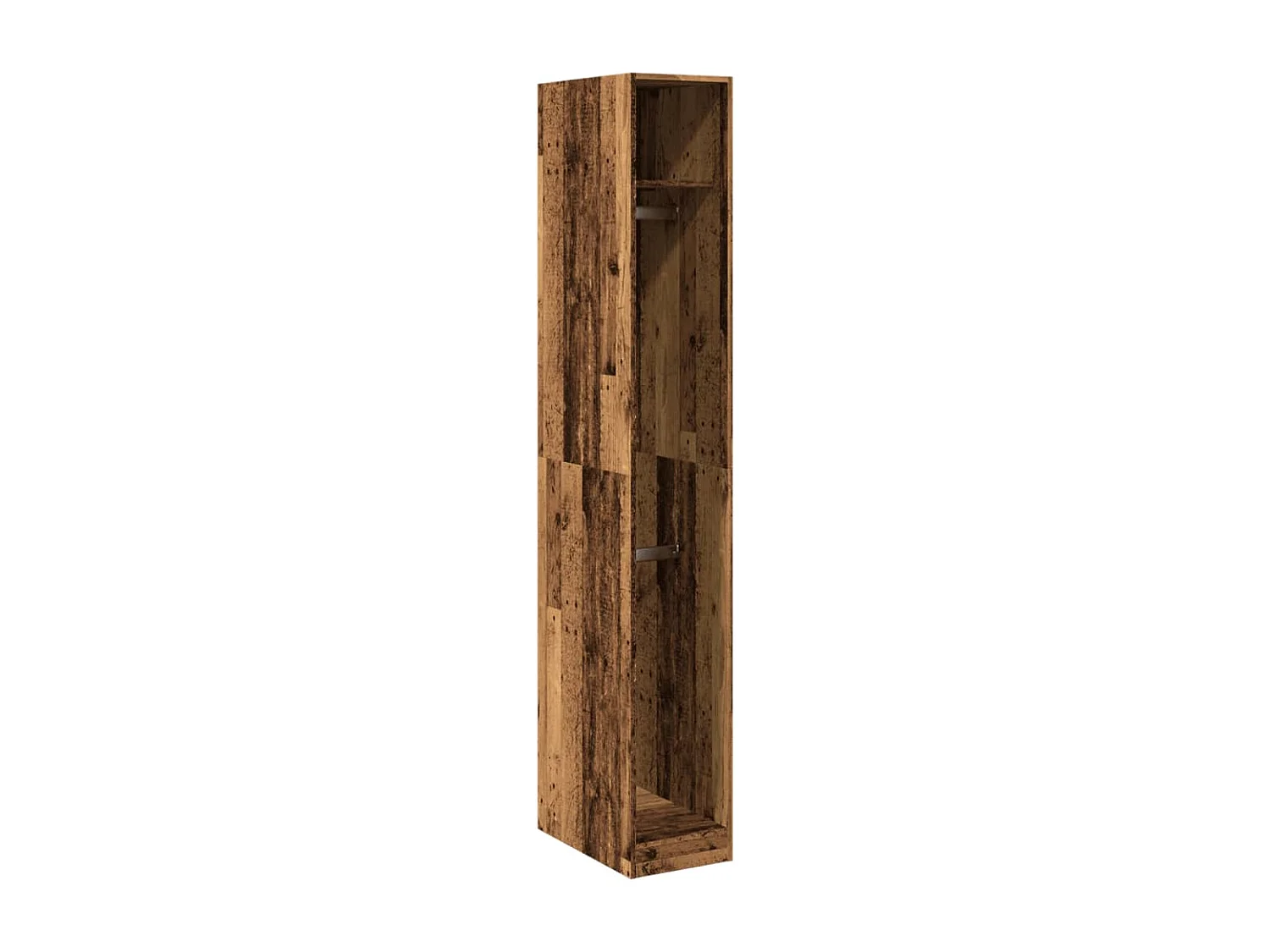 Armadio Legno Antico 30x50x200 cm in Legno Multistrato