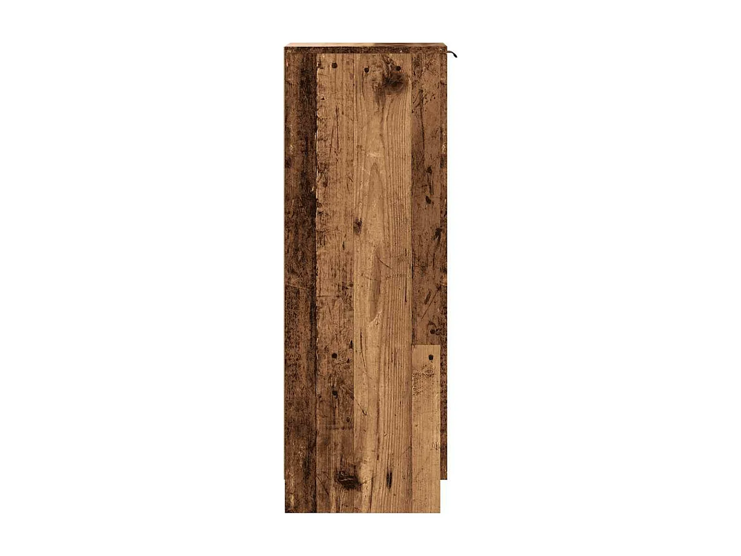Schoenenkast 29,5x35x100,5 cm bewerkt hout oud houtkleurig