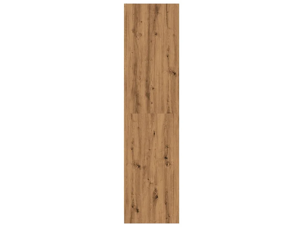 Garde-robe chêne artisanal 30x50x200 cm bois d'ingénierie
