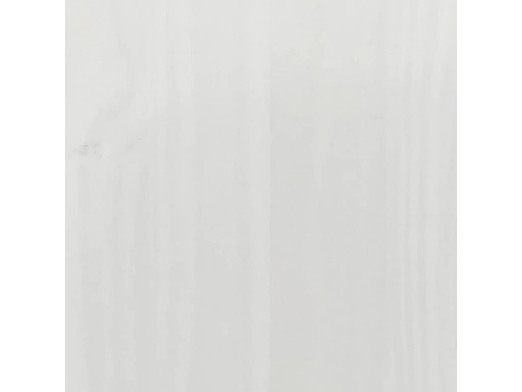 Armadio Corona Bianco 102x52x186 cm in Legno Massello di Pino