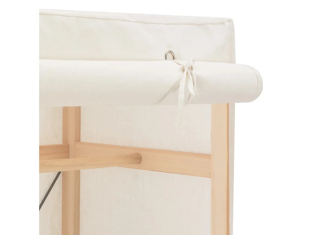 Garde-robe Blanc 79 x 40 x 170 cm Tissu