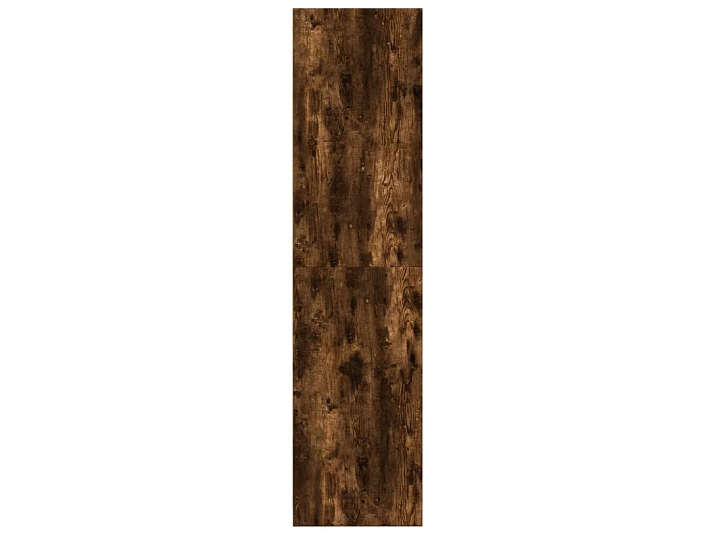 Garde-robe chêne fumé 50x50x200 cm bois d'ingénierie