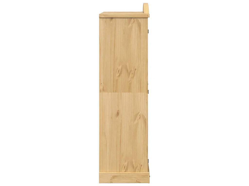 Armadio Corona 102x52x186 cm in Legno Massello di Pino