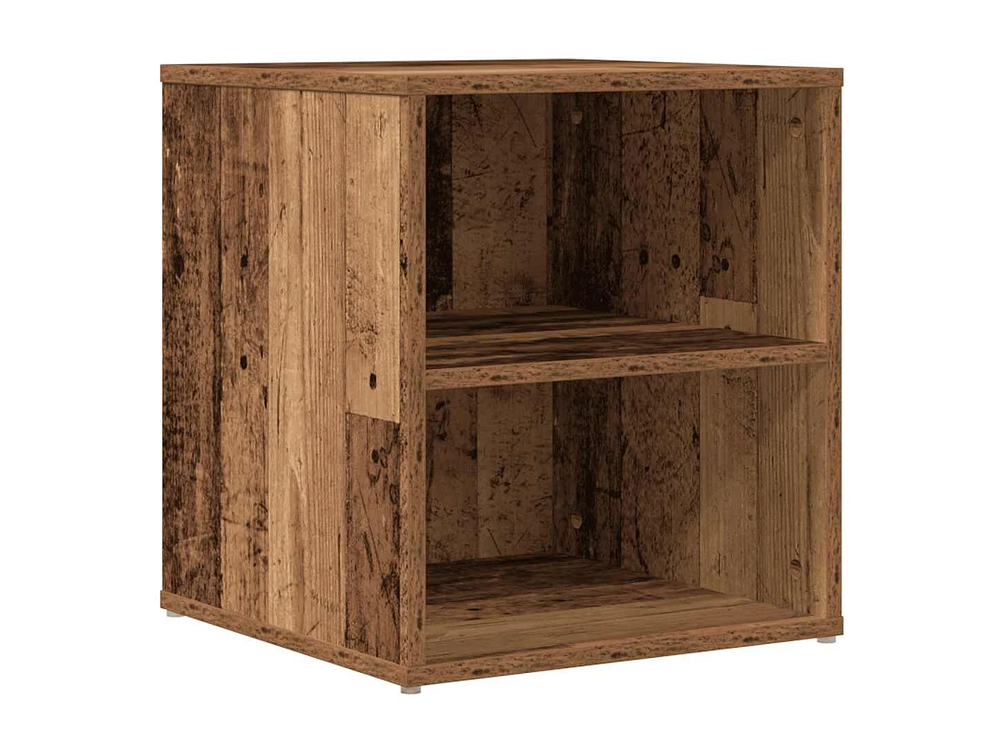 Armoire d'angle vieux bois 160x40x45 cm bois d'ingénierie