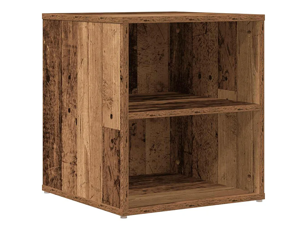 Eckregal Altholz-Optik 160x40x45 cm Holzwerkstoff