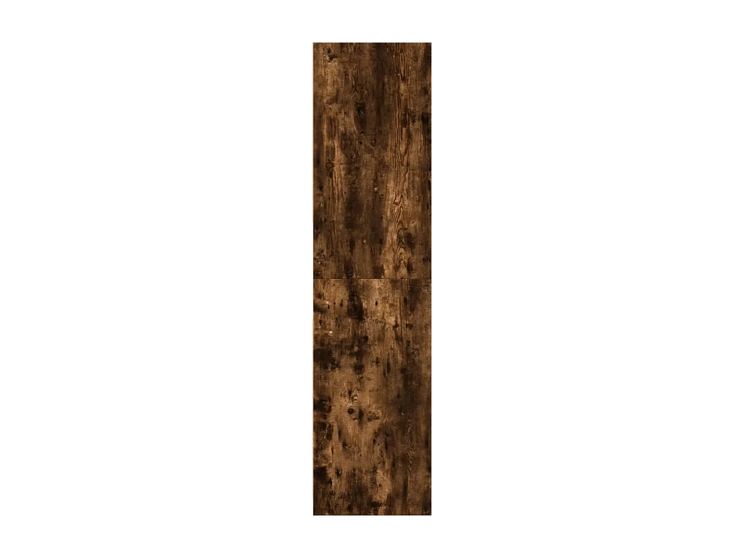Kleiderschrank Räuchereiche 80x50x200 cm Holzwerkstoffs