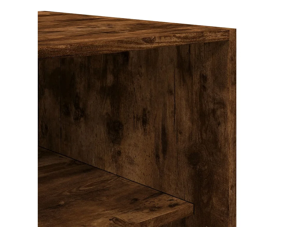 Armadio Rovere Fumo 80x50x200 cm in Legno Multistrato