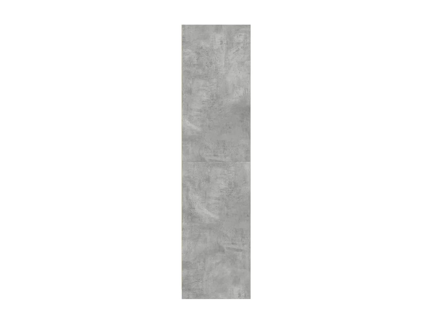 Armadio Grigio Cemento 100x50x200 cm in Legno Multistrato