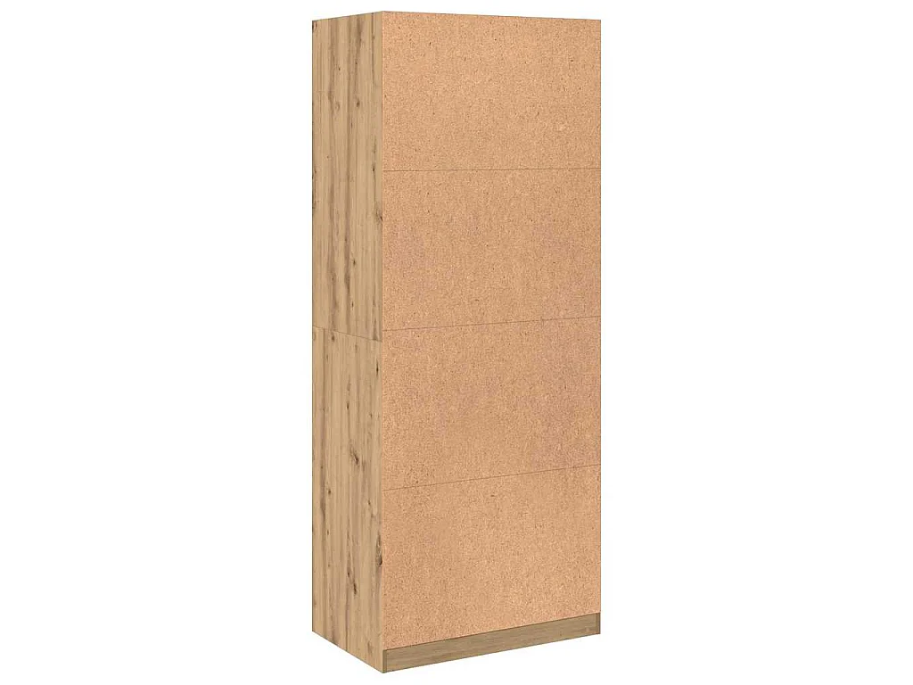 Armadio Rovere Artigianale 80x50x200 cm in Legno tecnico