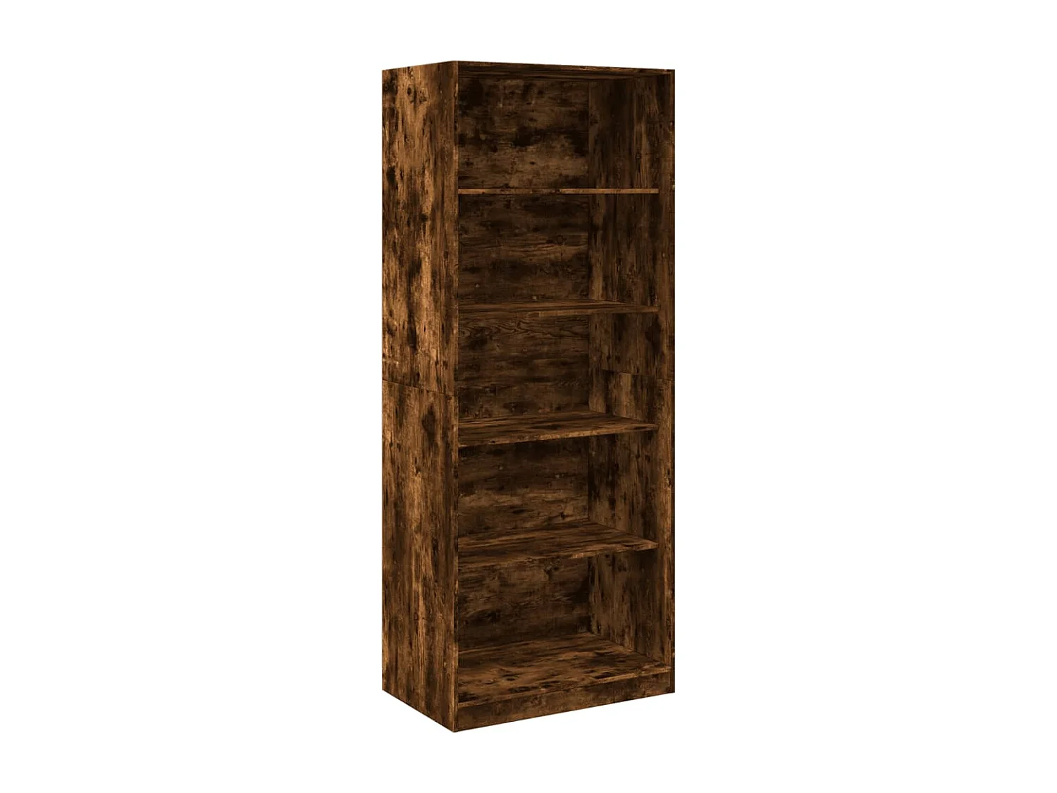 Kleiderschrank Räuchereiche 80x50x200 cm Holzwerkstoffs