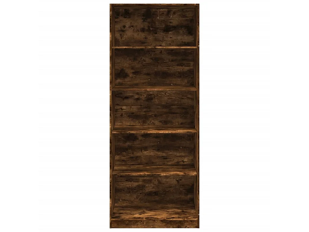 Garde-robe chêne fumé 80x50x200 cm bois d'ingénierie