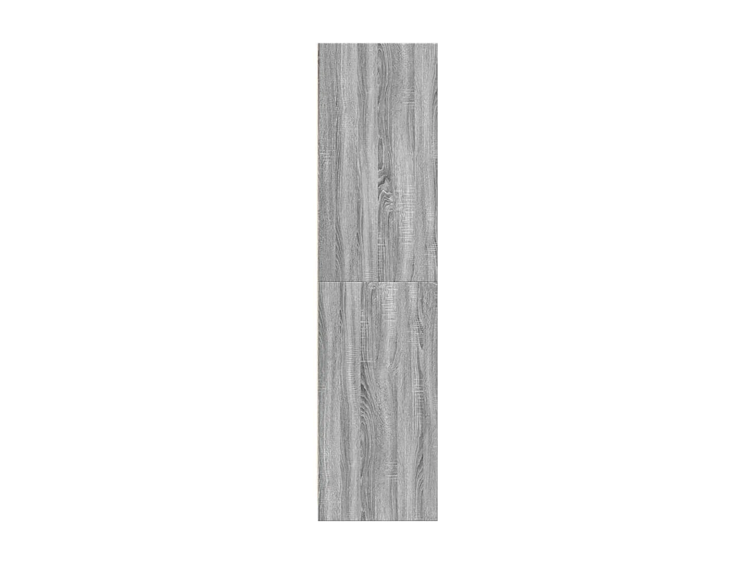 Kledingkast 30x50x200 cm bewerkt hout grijs sonoma eikenkleur