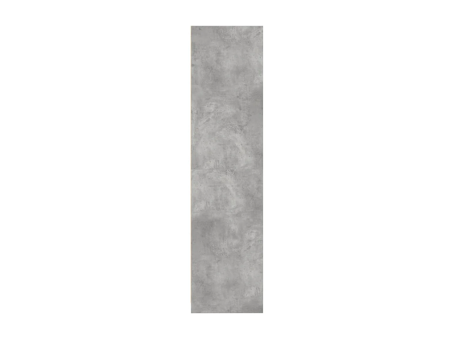 Kledingkast 80x50x200 cm bewerkt hout betongrijs