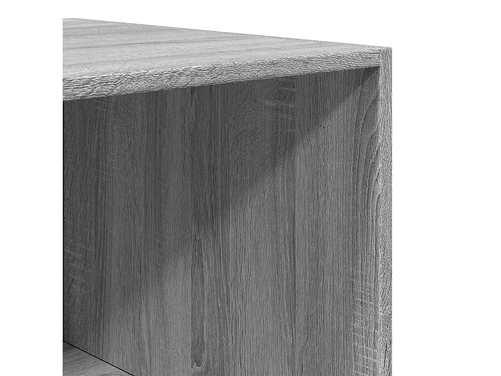 Kleiderschrank Grau Sonoma 50x50x200 cm Holzwerkstoff