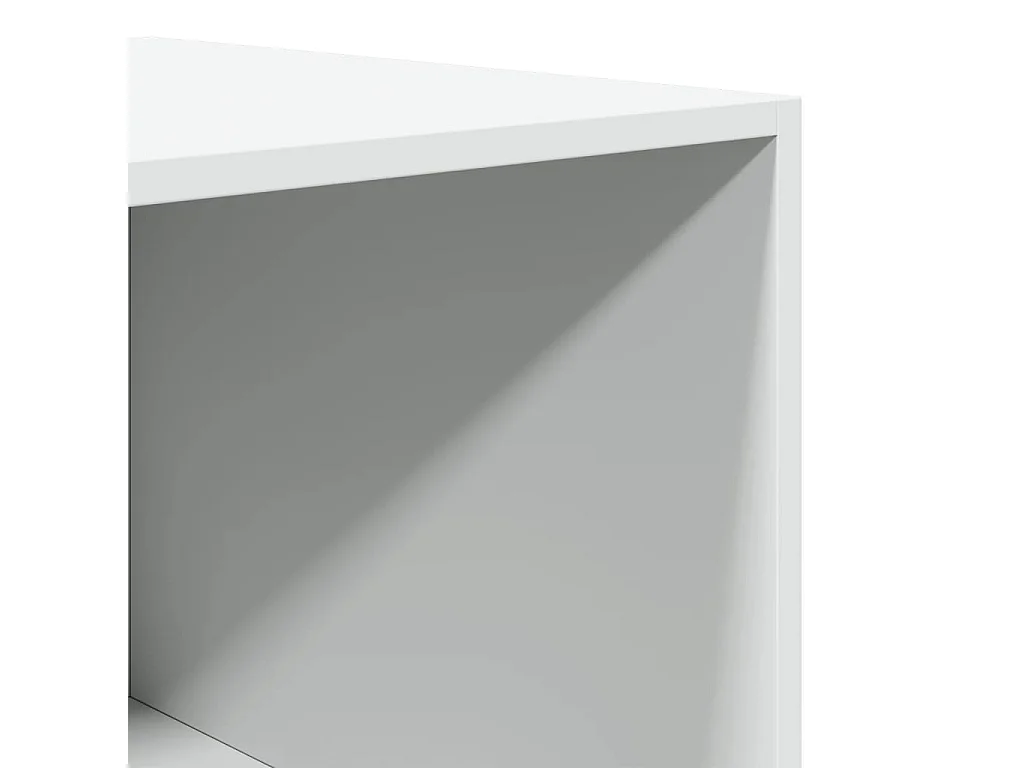 Garde-robe Blanc 50x50x200 cm Bois d'ingénierie