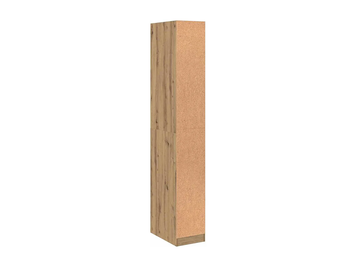 Armadio Rovere Artigianale 30x50x200 cm in Legno Multistrato