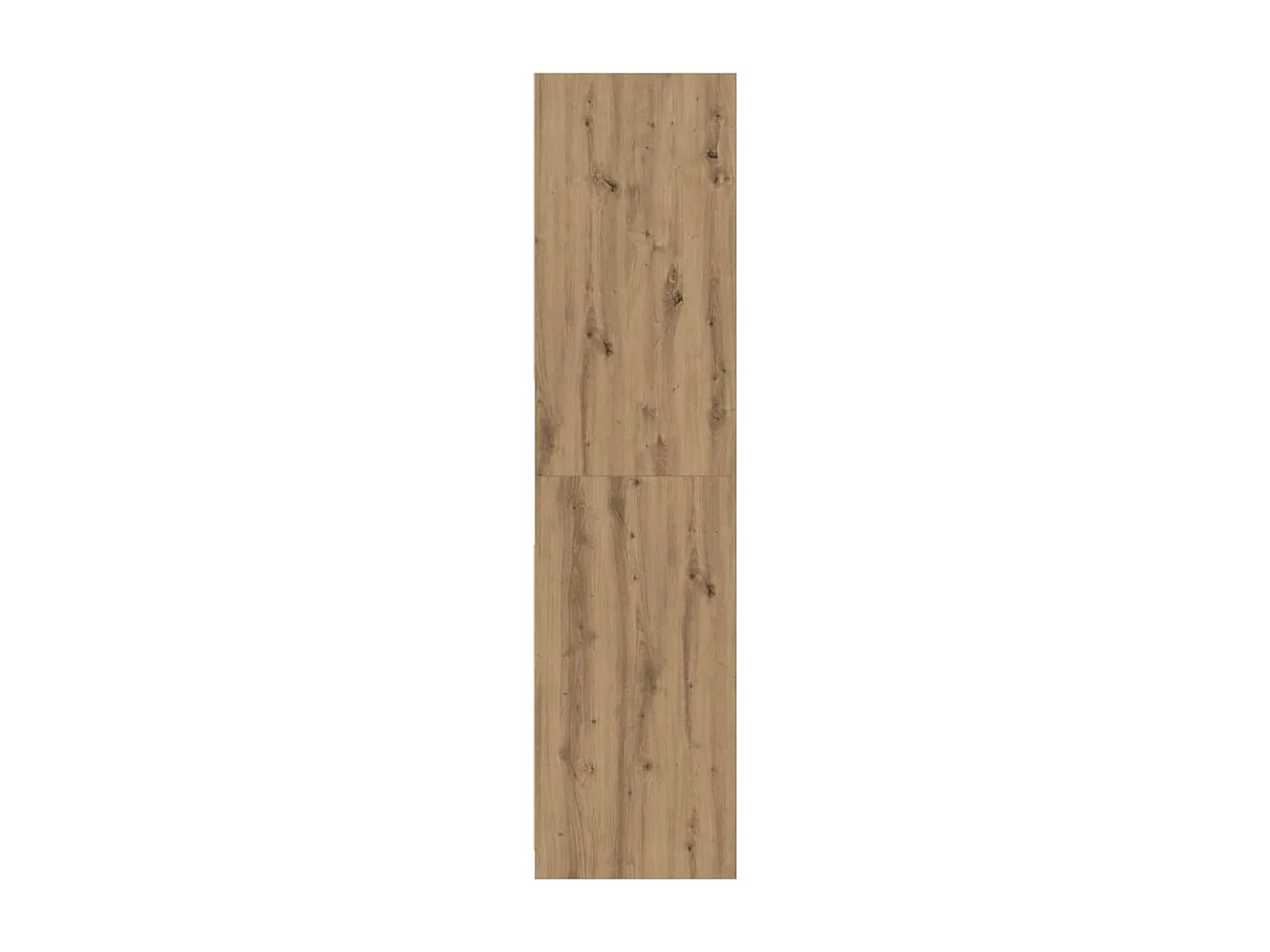 Kleiderschrank Artisan-Eiche 80x50x200 cm Holzwerkstoff