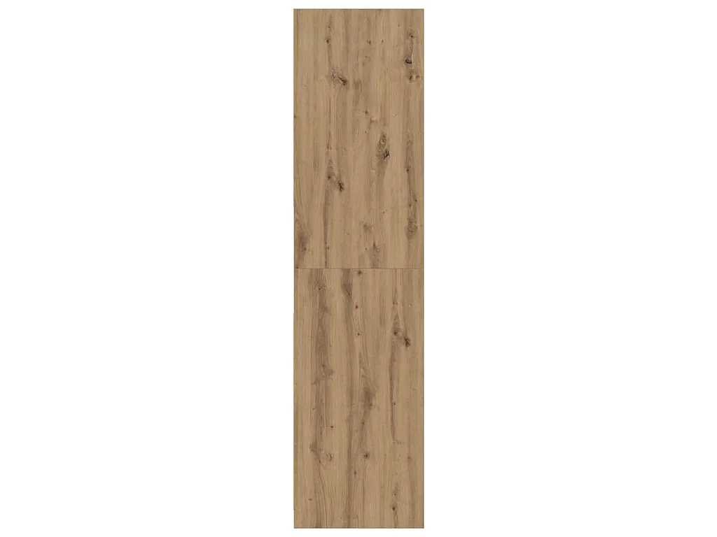 Armadio Rovere Artigianale 80x50x200 cm in Legno Multistrato