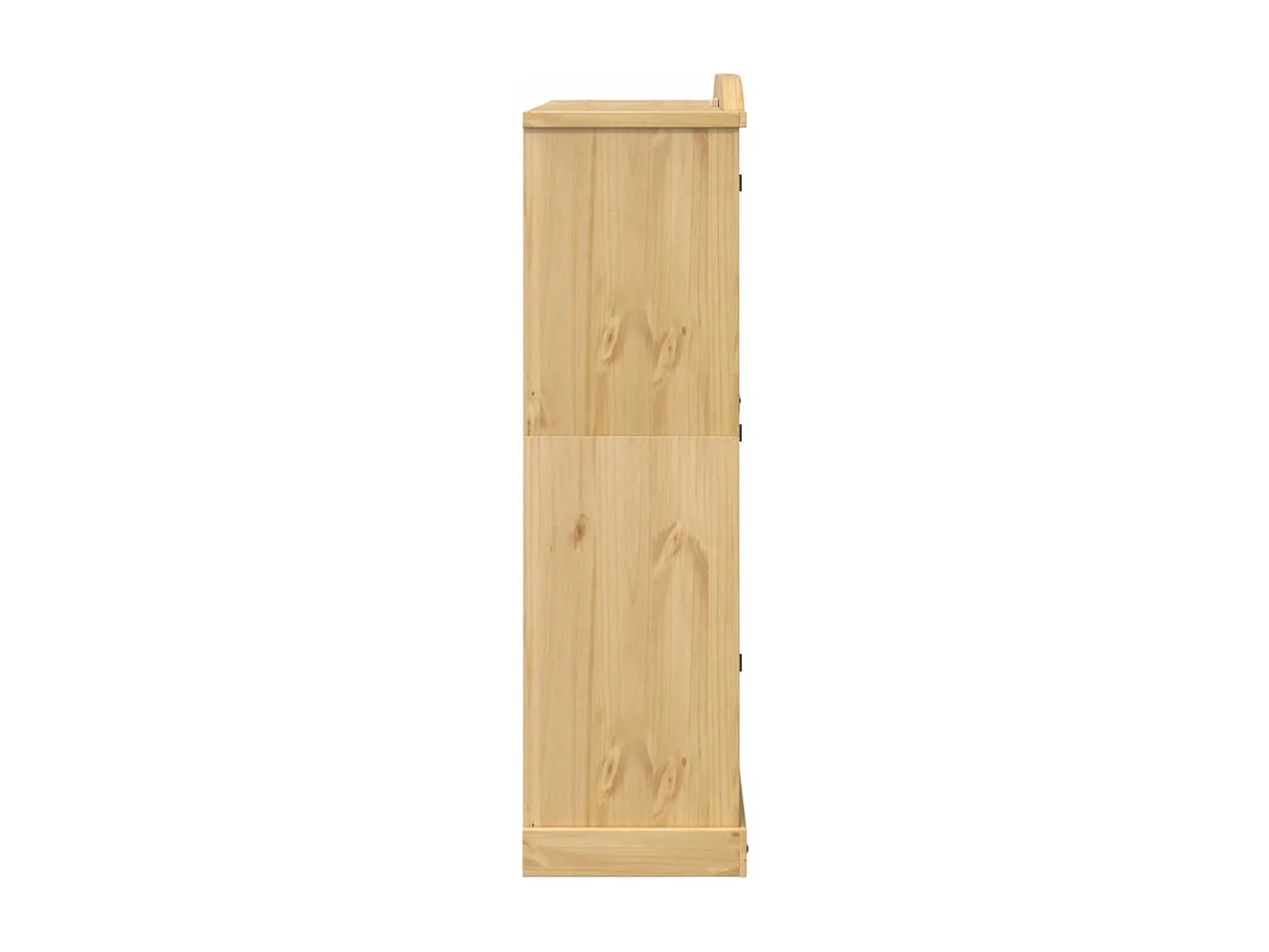 Armadio Corona 151,5x52x186 cm in Legno Massello di Pino