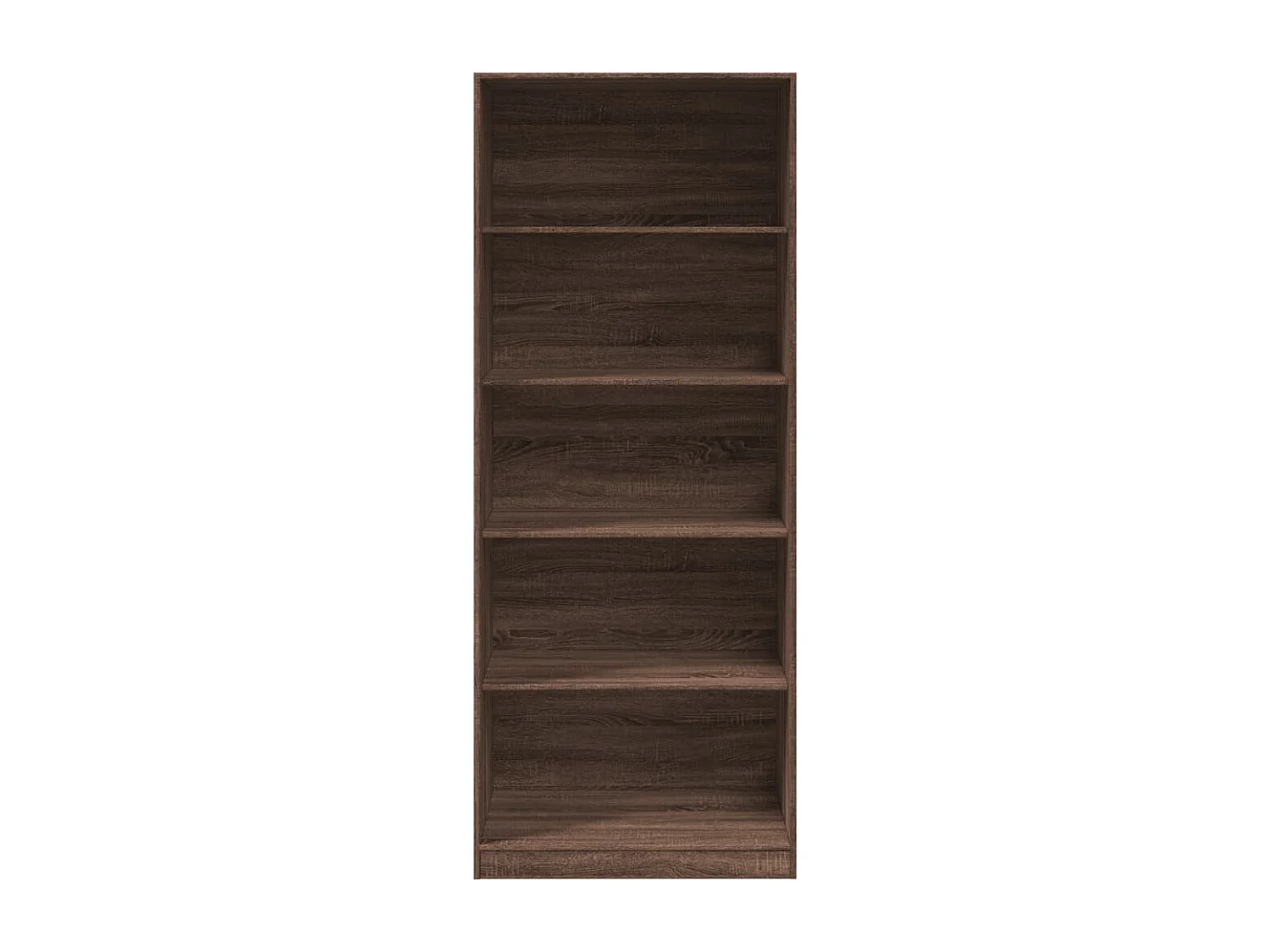 Garde-robe chêne marron 80x50x200 cm bois d'ingénierie