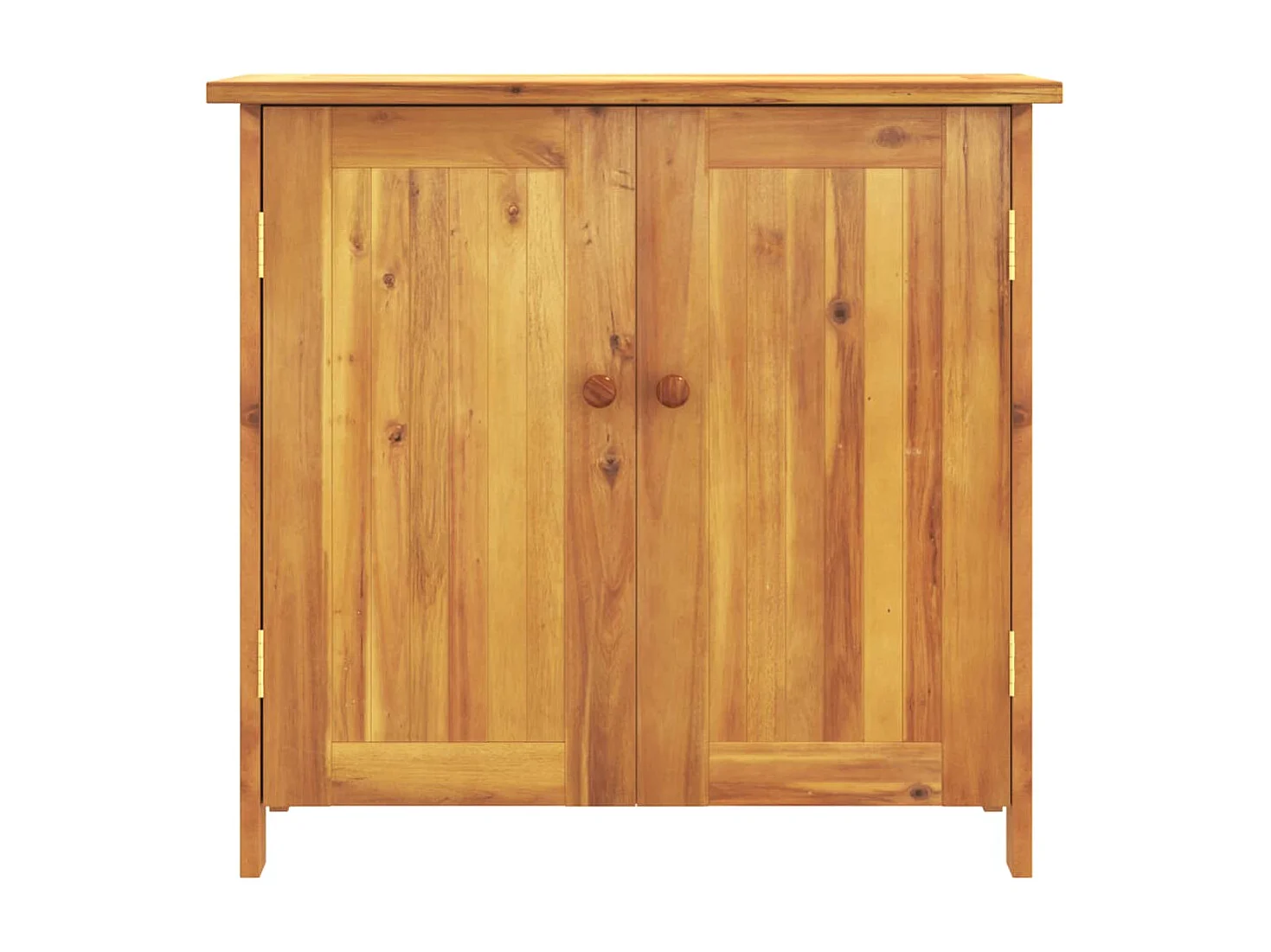 Gartenschrank 75x35x70 cm Massivholz Akazie