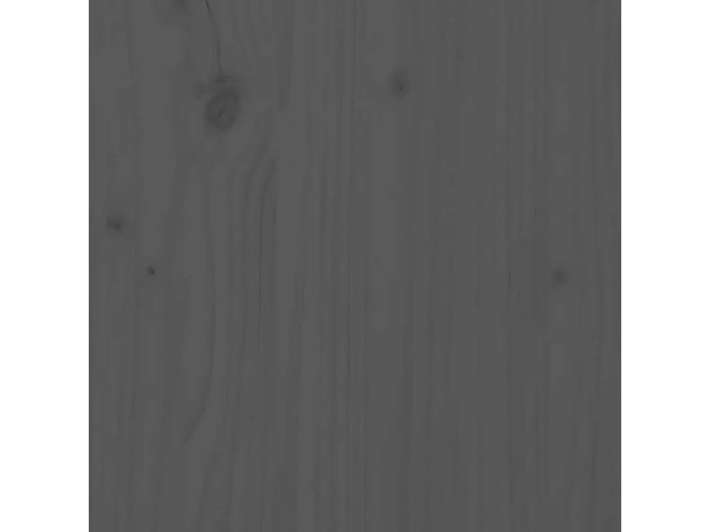 Canapés d'angle avec coussins 2 pcs gris bois de pin massif