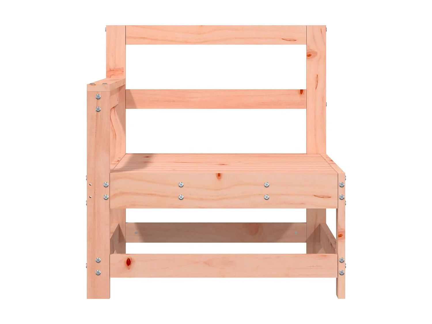 Canapés d'angle de jardin 2 pcs bois massif douglas