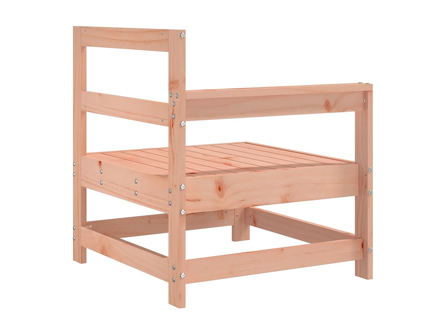 Canapés d'angle de jardin 2 pcs bois massif douglas